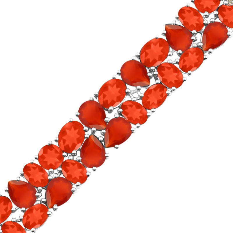 Red Onyx Bracelet ROX-RDB-93.