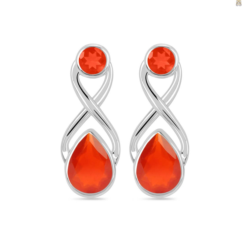 Red Onyx Stud Earring ROX-RDE-10.