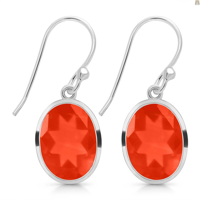 Red Onyx Earring ROX-RDE-1246.