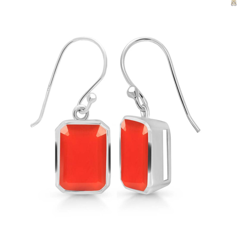 Red Onyx Earring ROX-RDE-1251.