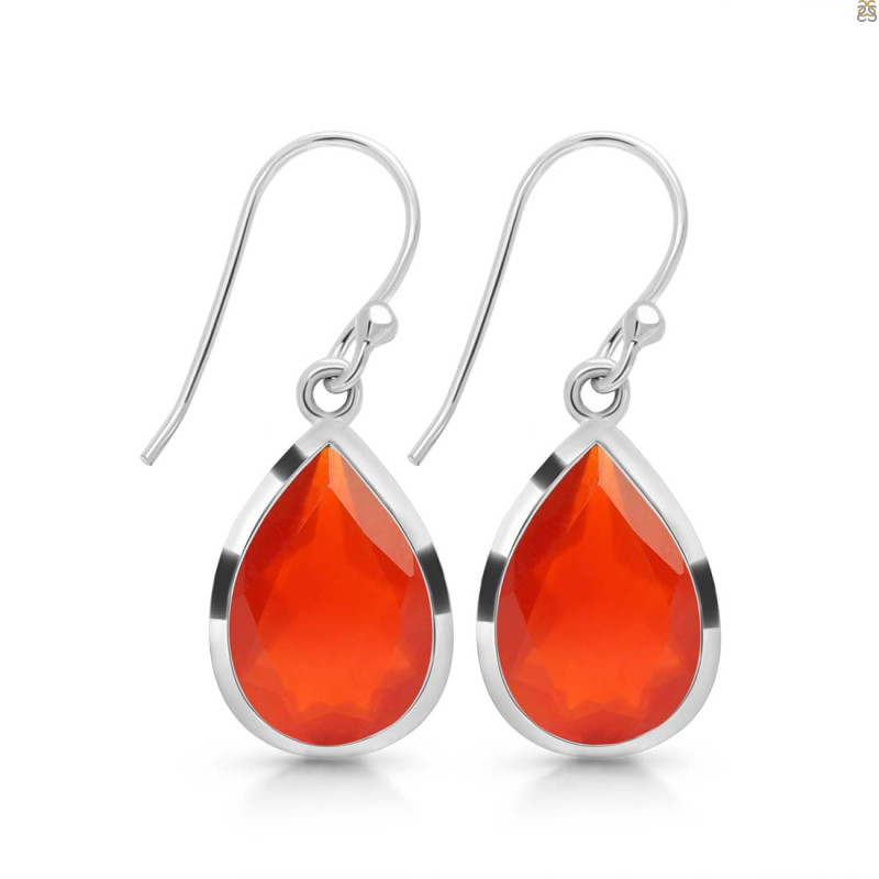 Red Onyx Earring ROX-RDE-1252.