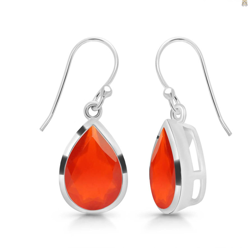 Red Onyx Earring
