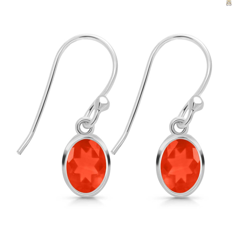 Red Onyx Earring ROX-RDE-1316.