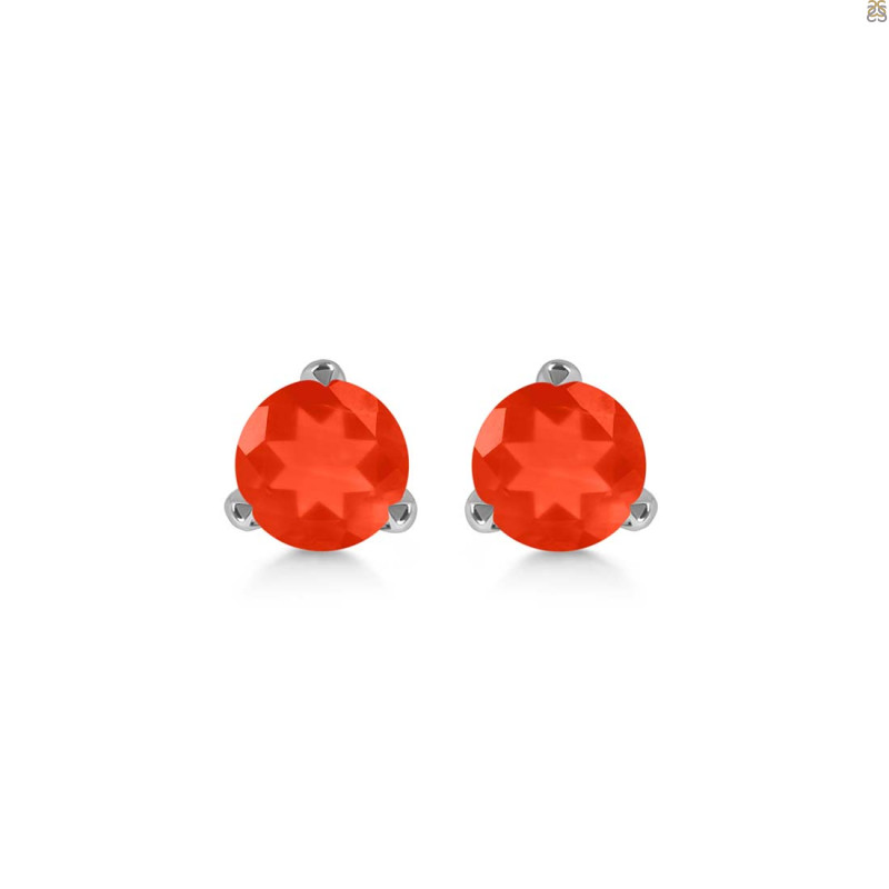 Red Onyx Stud Earring ROX-RDE-1567.
