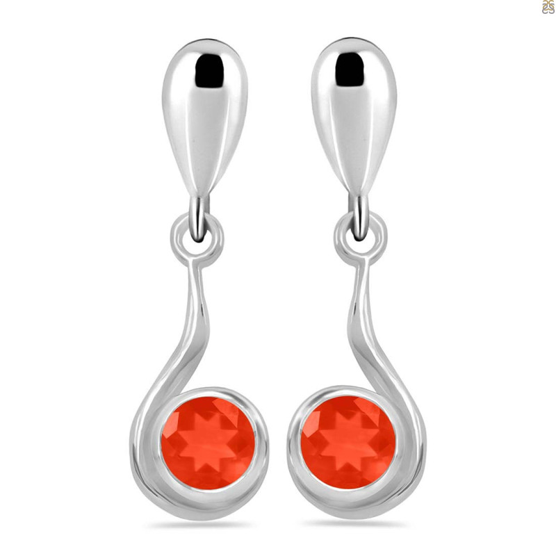 Red Onyx Earring ROX-RDE-18.