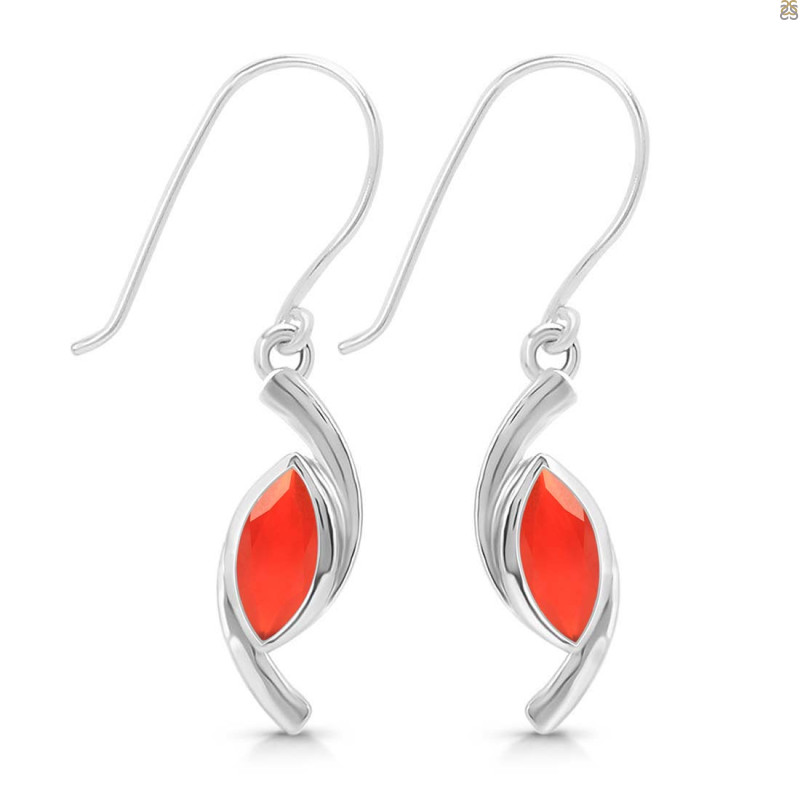 Red Onyx Earring ROX-RDE-23.