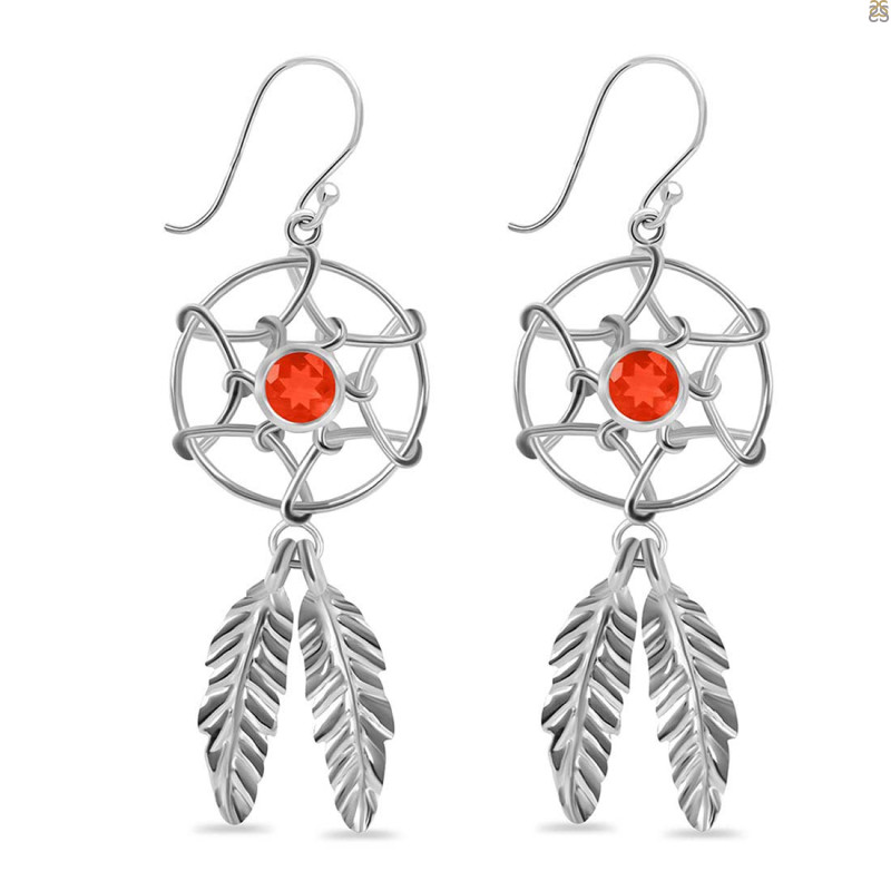 Red Onyx Earring ROX-RDE-270.