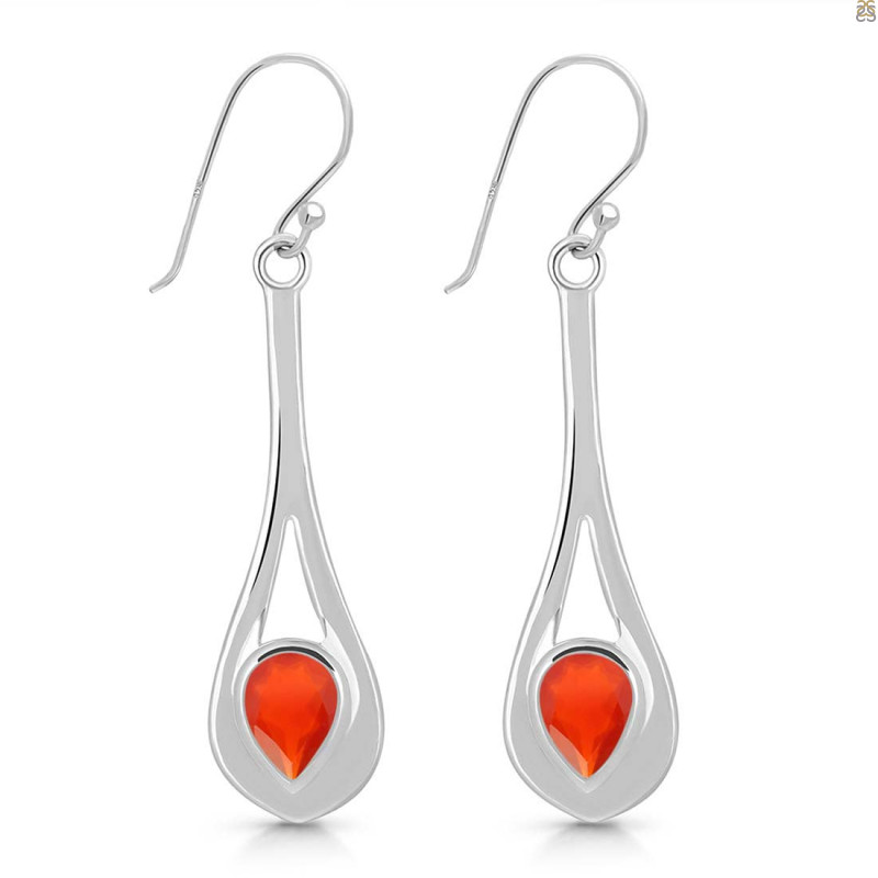 Red Onyx Earring ROX-RDE-274.