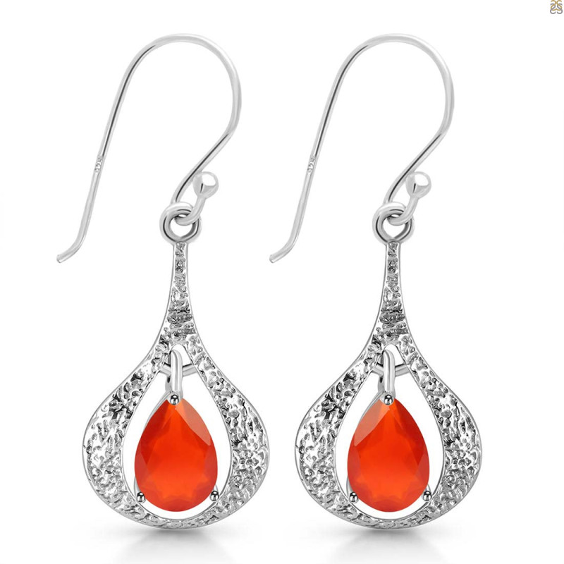 Red Onyx Earring ROX-RDE-38.