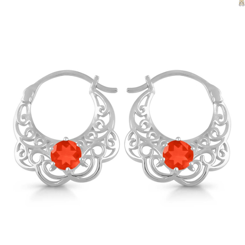 Red Onyx Earring