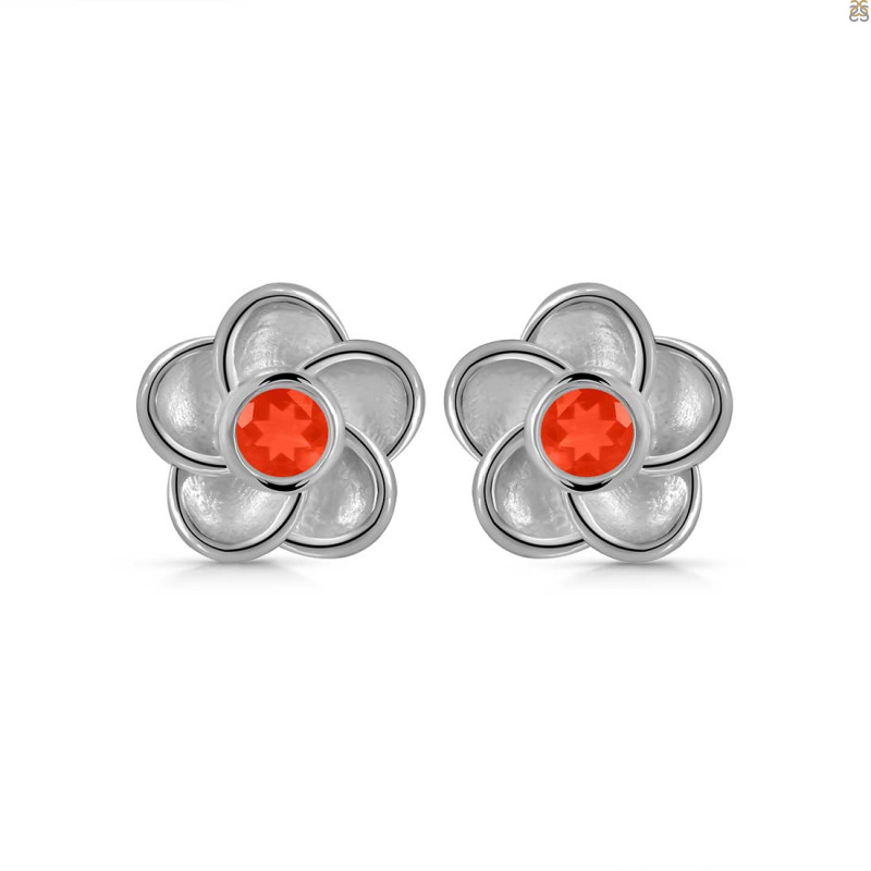 Red Onyx Stud Earring ROX-RDE-584.
