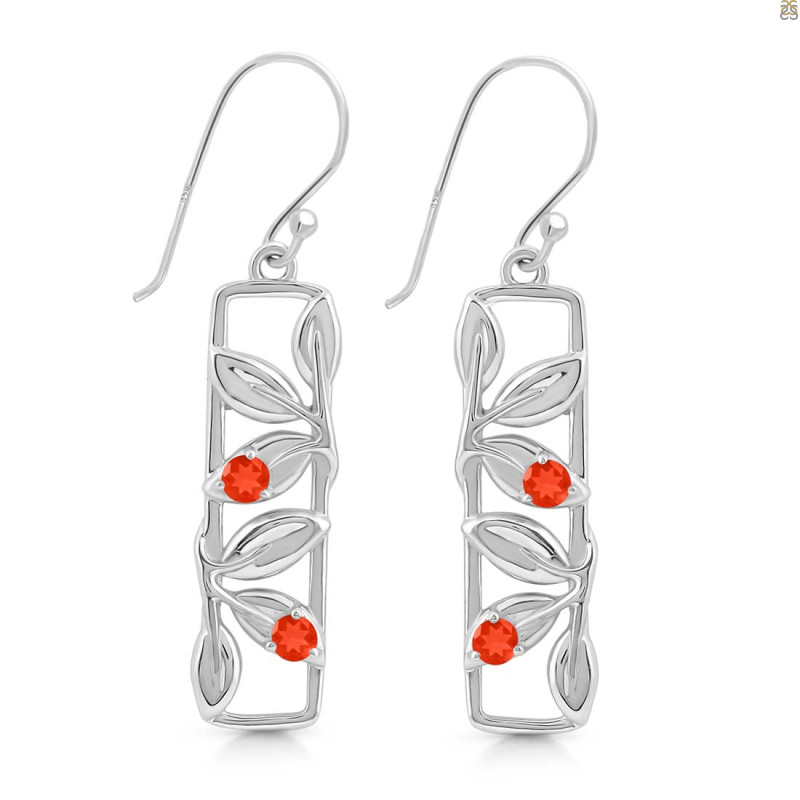 Red Onyx Earring