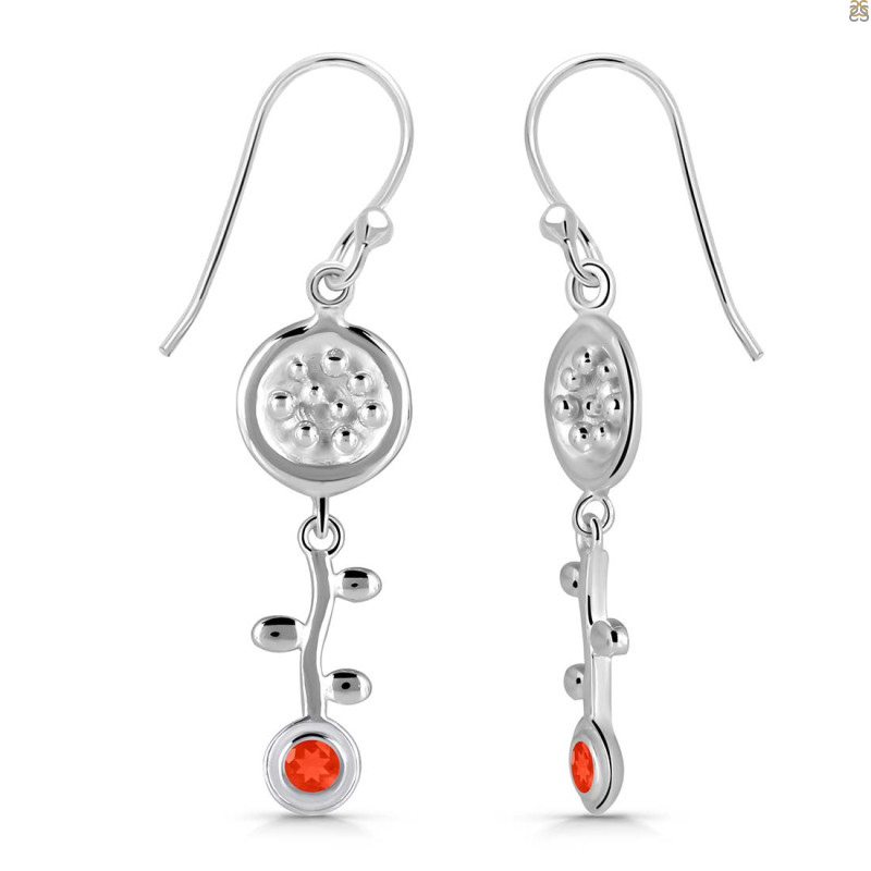 Red Onyx Earring