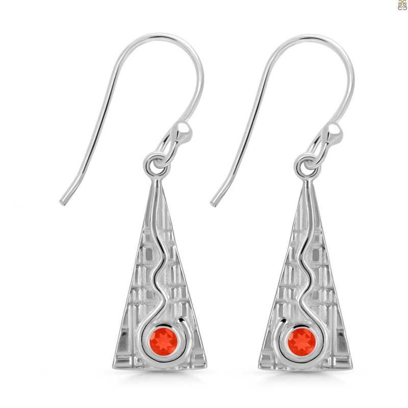 Red Onyx Earring ROX-RDE-647.
