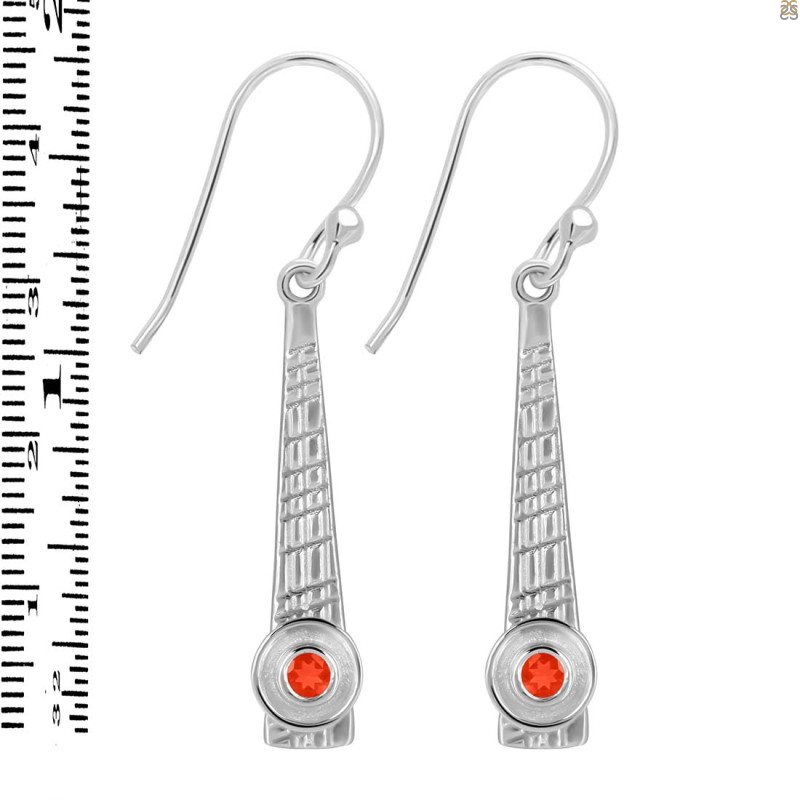 Red Onyx Earring ROX-RDE-650.