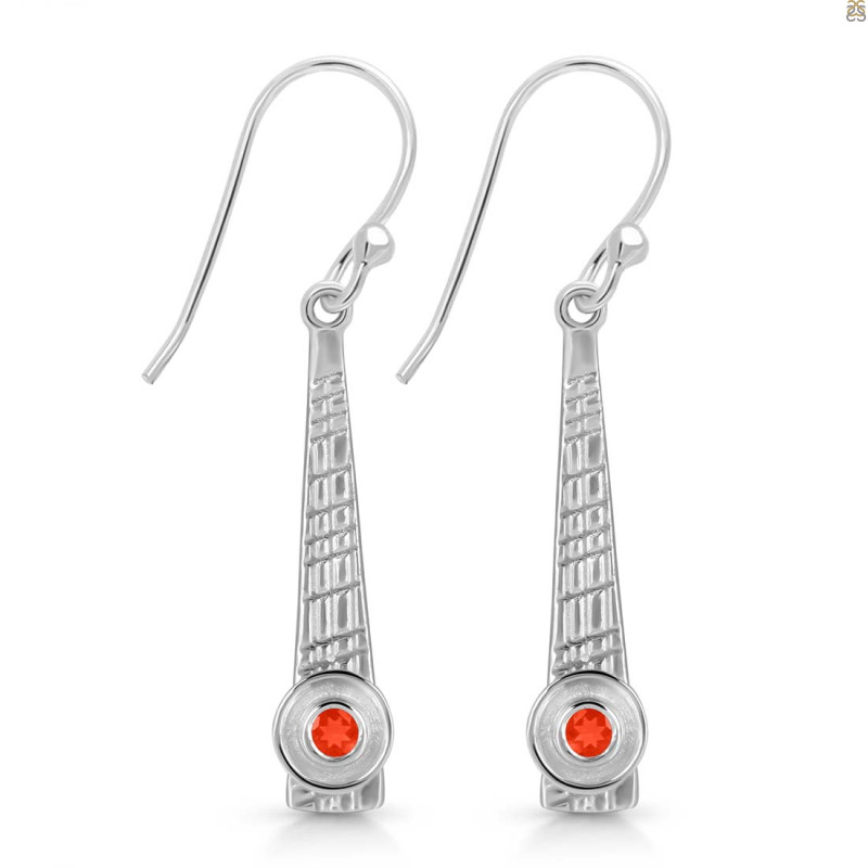 Red Onyx Earring ROX-RDE-650.