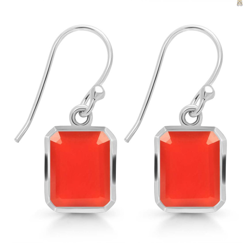 Red Onyx Earring ROX-RDE-705.