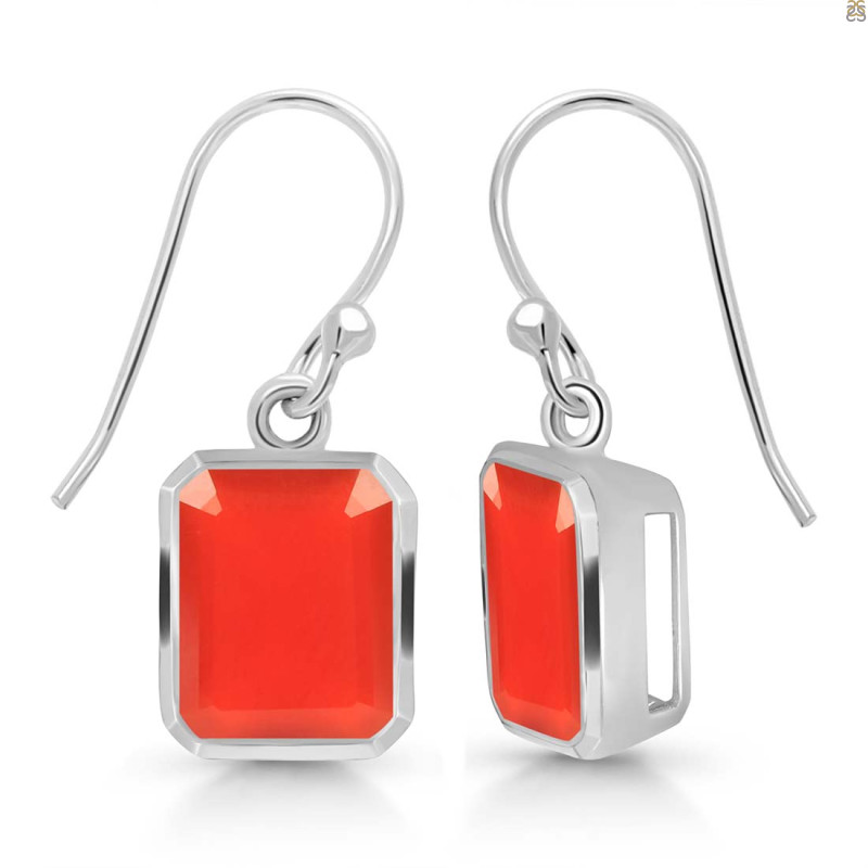 Red Onyx Earring ROX-RDE-705.