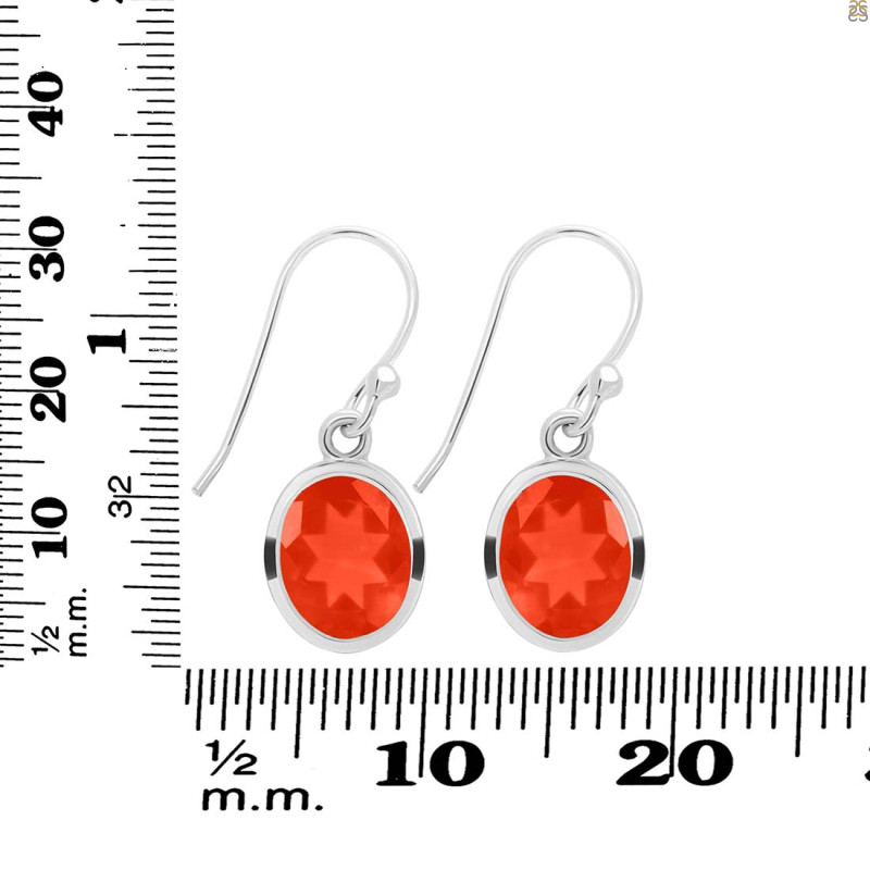 Red Onyx Earring ROX-RDE-708.