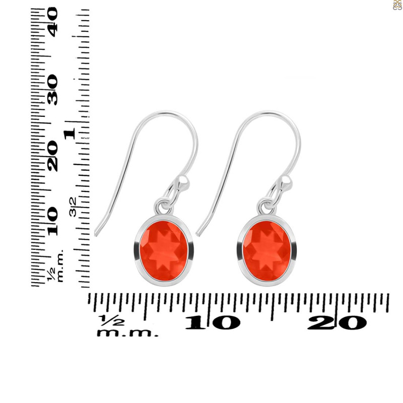Red Onyx Earring ROX-RDE-713.