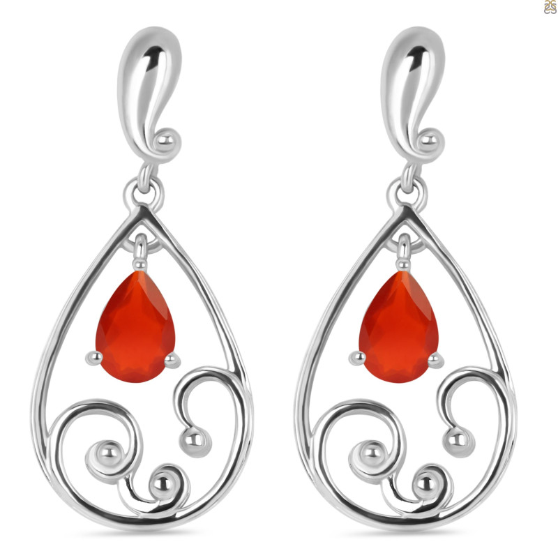 Red Onyx Earring ROX-RDE-76.