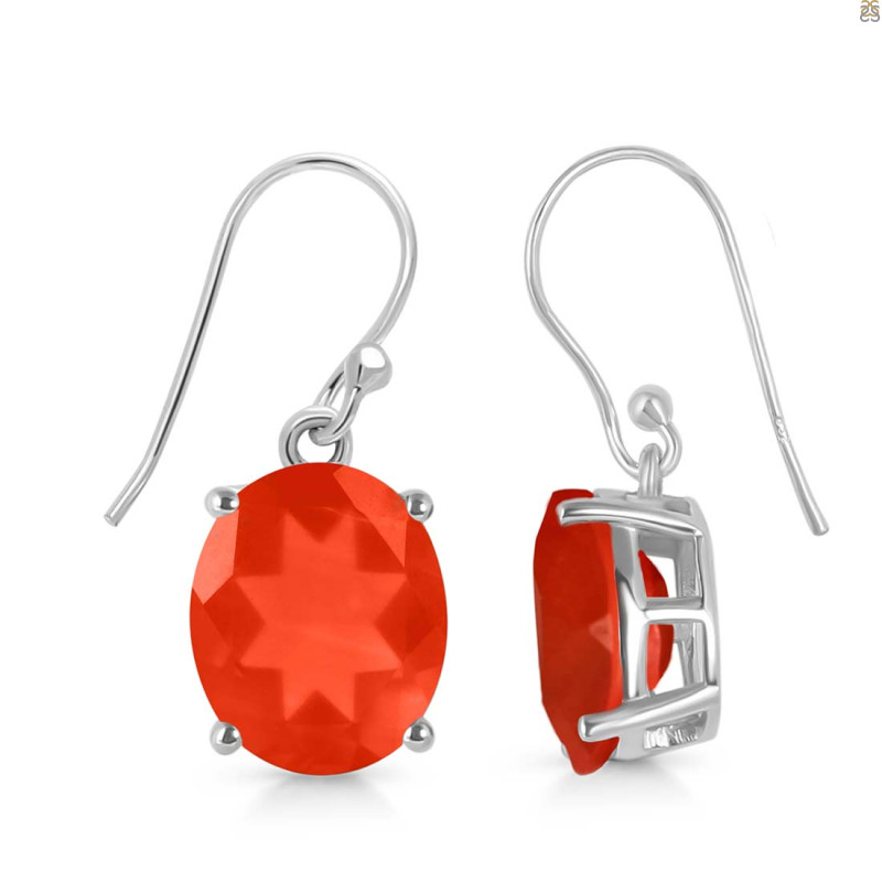 Red Onyx Earring