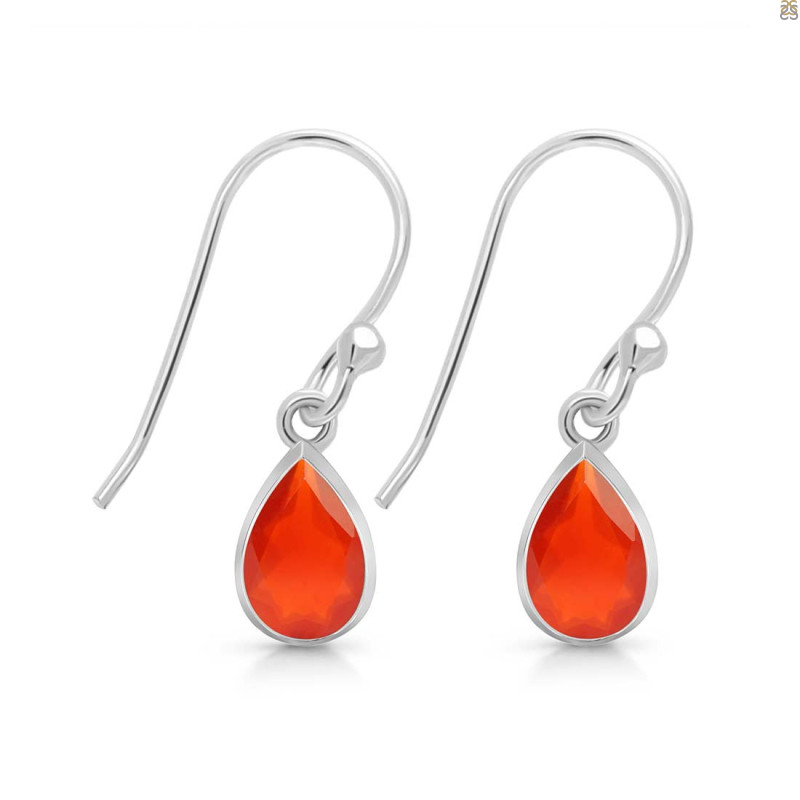 Red Onyx Earring ROX-RDE-995.