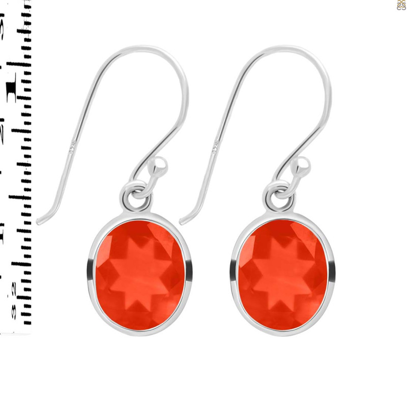Red Onyx Earring ROX-RDE-997.