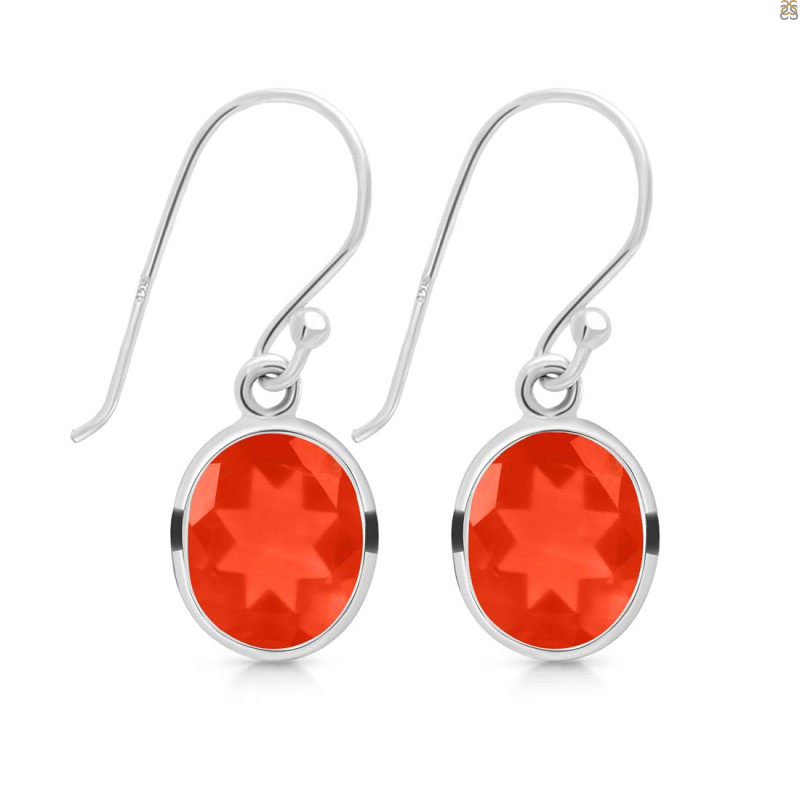 Red Onyx Earring ROX-RDE-997.