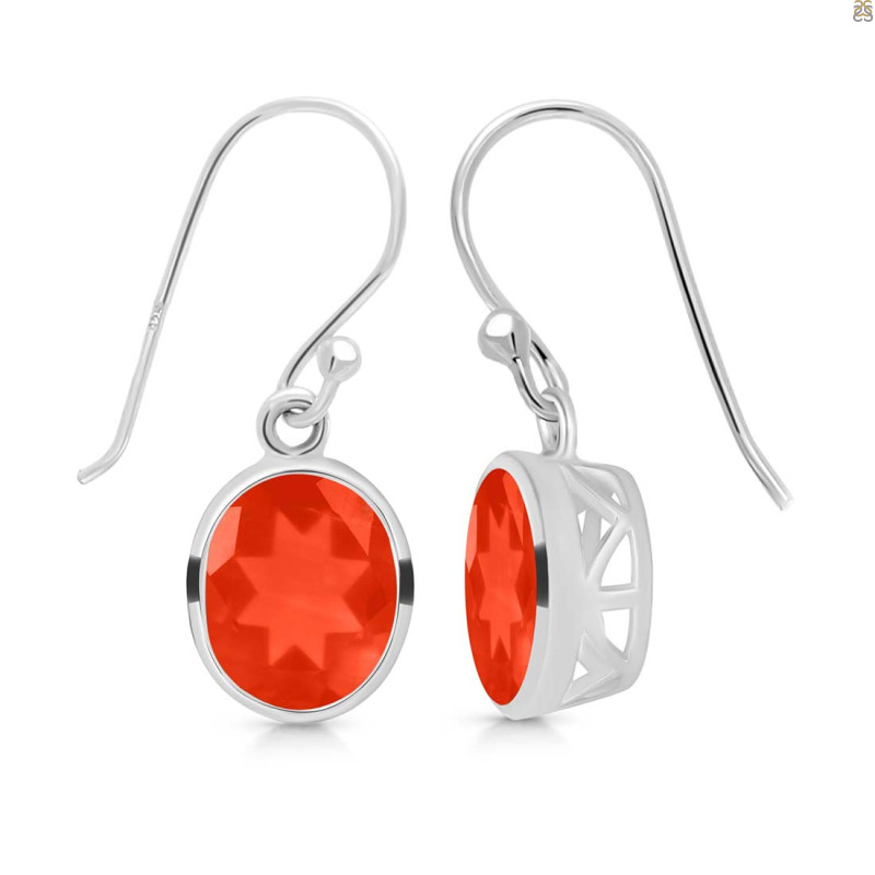 Red Onyx Earring