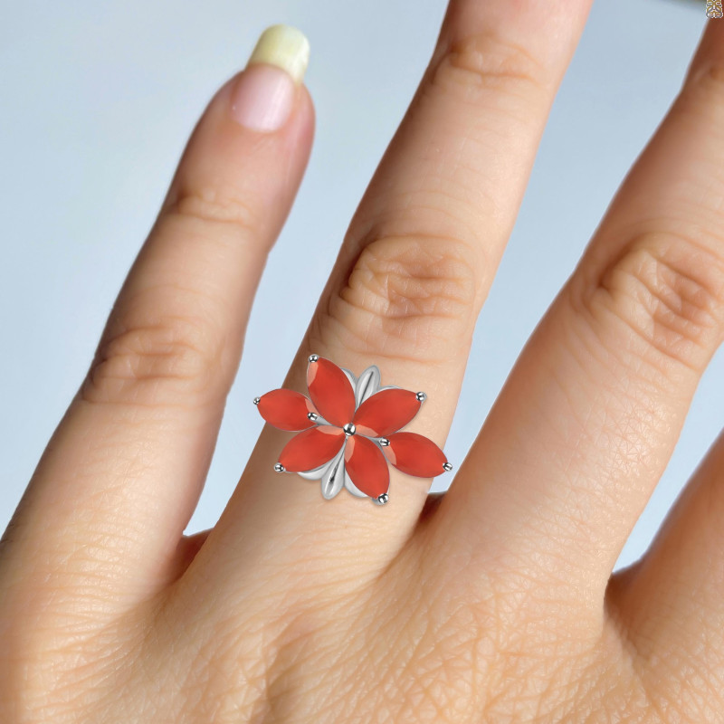 Red Onyx Ring ROX-RDR-2067.