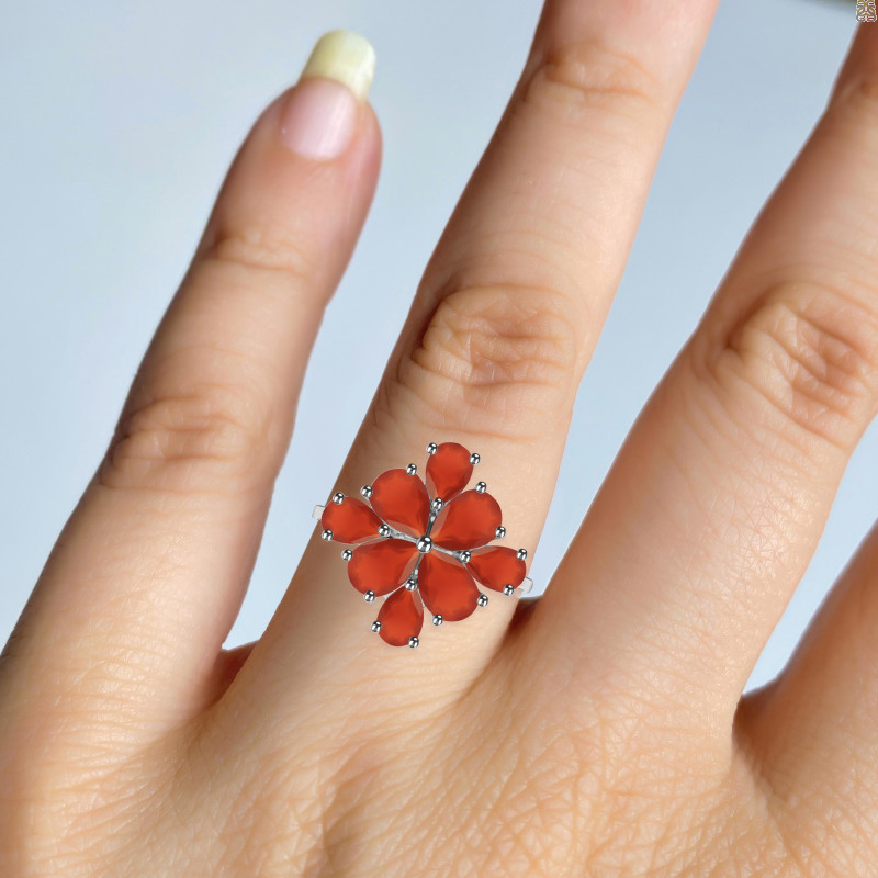 Red Onyx Ring ROX-RDR-2088.