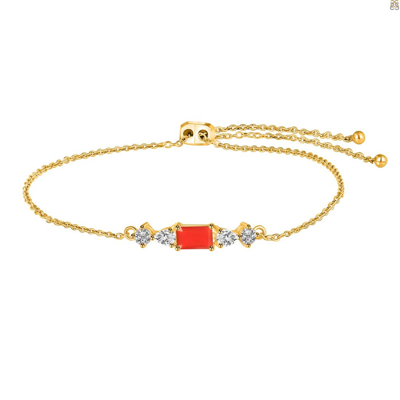 Red Onyx Bracelet ROX-RDB-149.