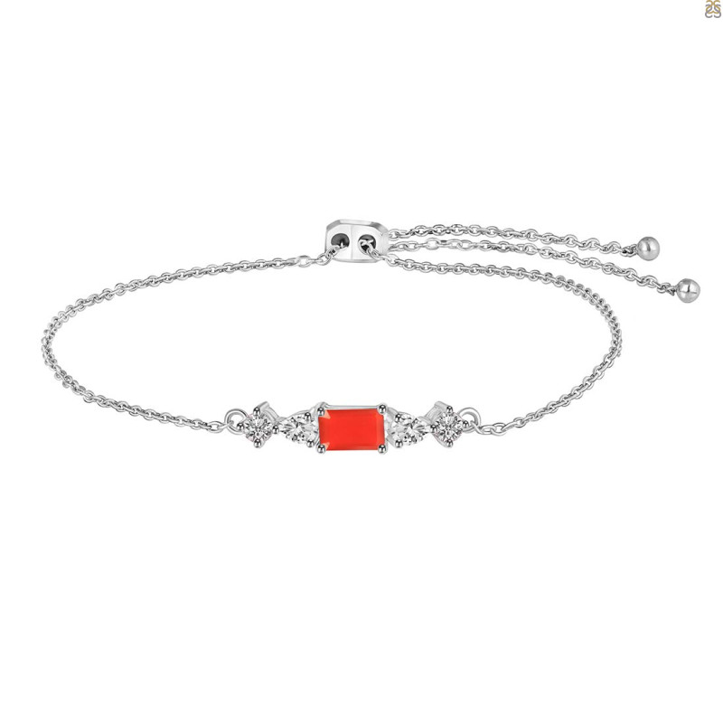 Red Onyx Bracelet ROX-RDB-149.