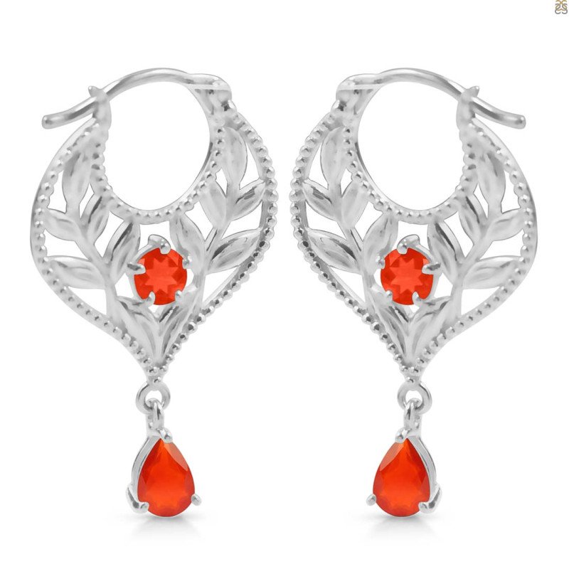 Red Onyx Earring