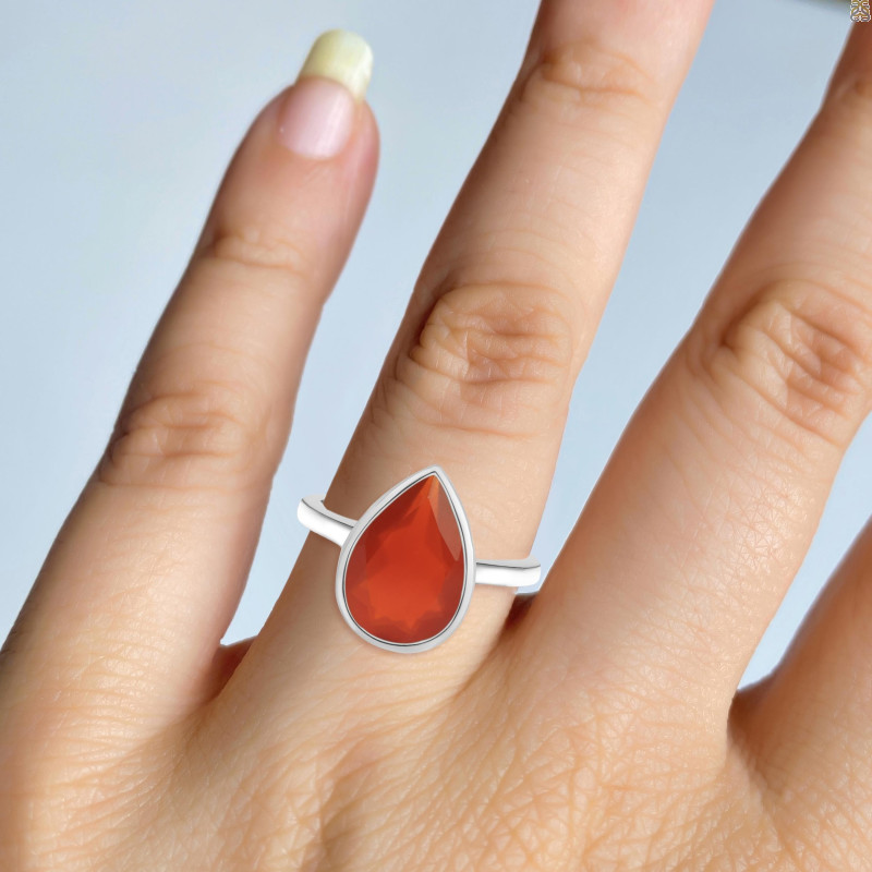 Red Onyx Ring ROX-RDR-2855.