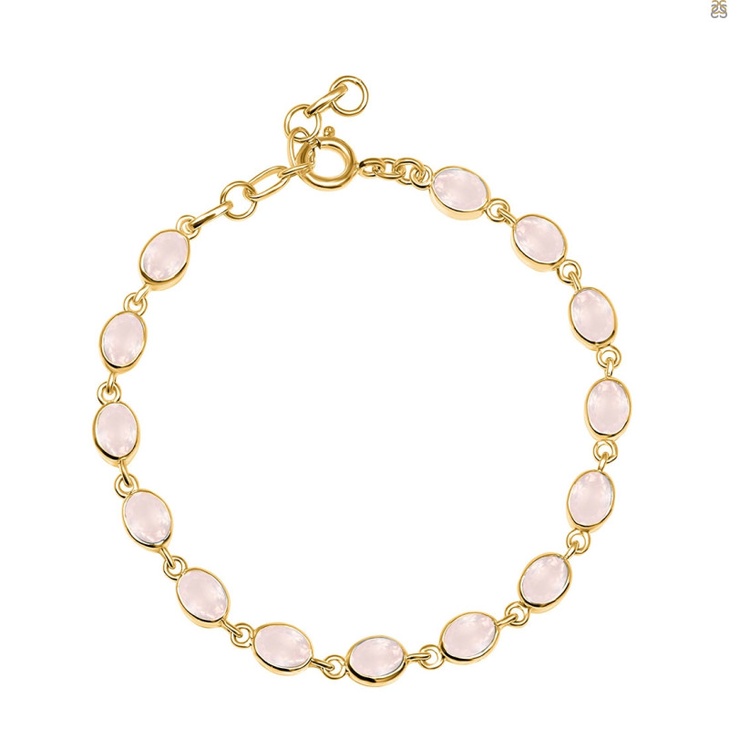 Rose Quartz Bracelet RSQ-RDB-113-CUT.