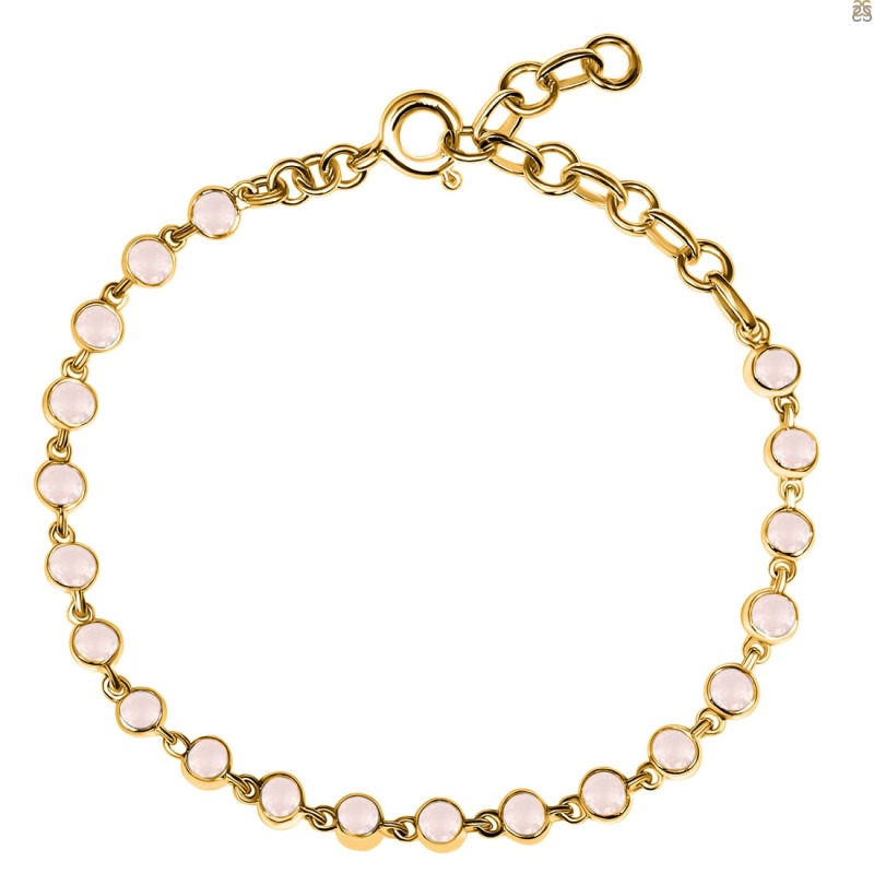 Rose Quartz Bracelet RSQ-RDB-116-CUT.