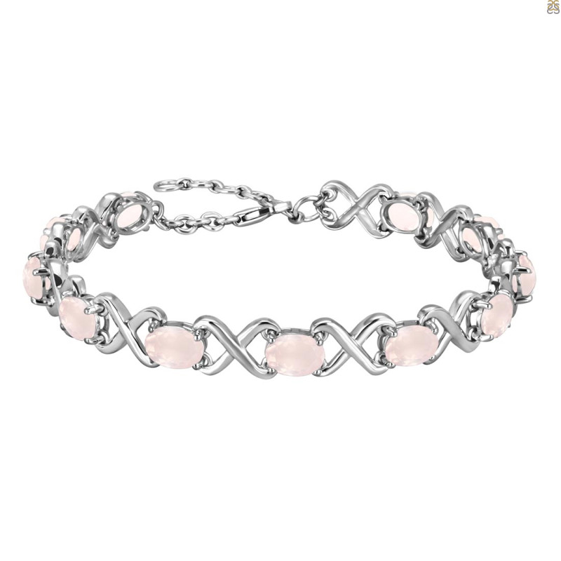 Rose Quartz Bracelet RSQ-RDB-1-A.