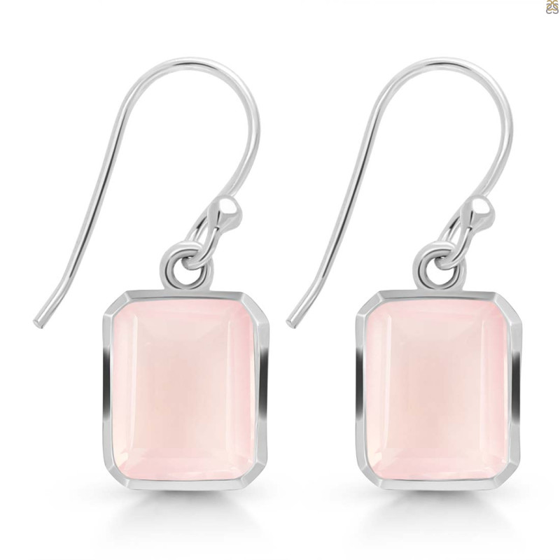 Rose Quartz Earring RSQ-RDE-1250.