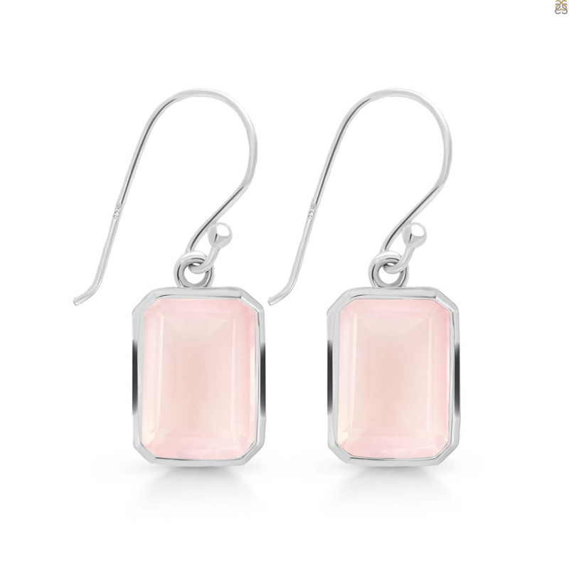 Rose Quartz Earring RSQ-RDE-1251.