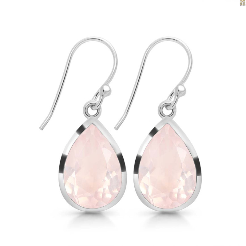 Rose Quartz Earring RSQ-RDE-1252.
