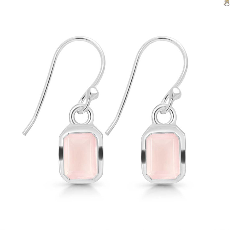 Rose Quartz Earring RSQ-RDE-550.