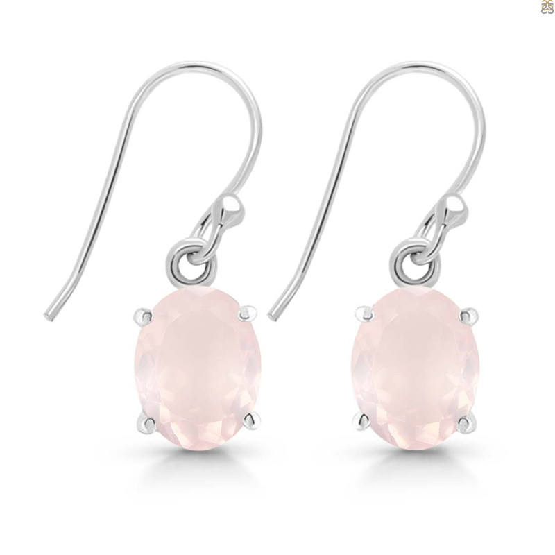 Rose Quartz Earring RSQ-RDE-673.