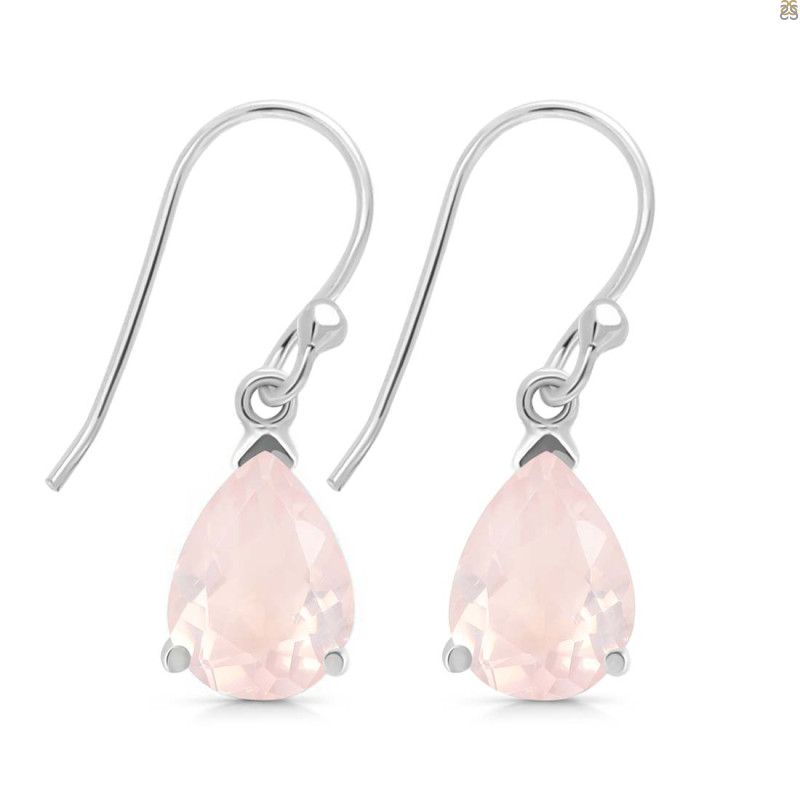 Rose Quartz Earring RSQ-RDE-677.