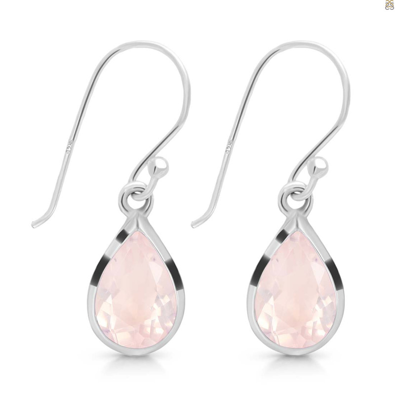 Rose Quartz Earring RSQ-RDE-707.