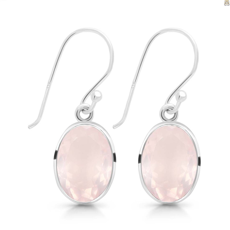 Rose Quartz Earring RSQ-RDE-709.