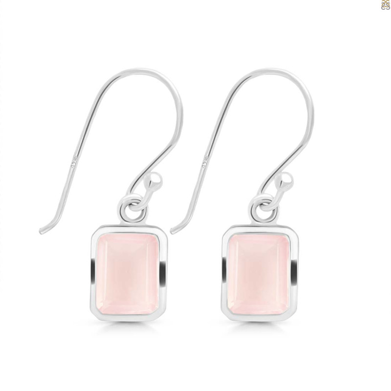 Rose Quartz Earring RSQ-RDE-712.