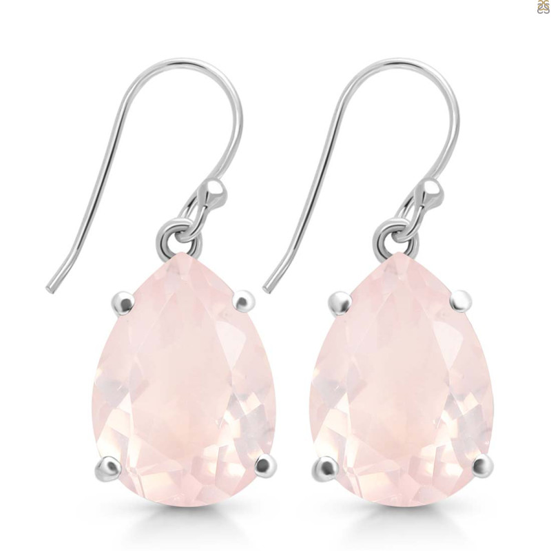Rose Quartz Earring