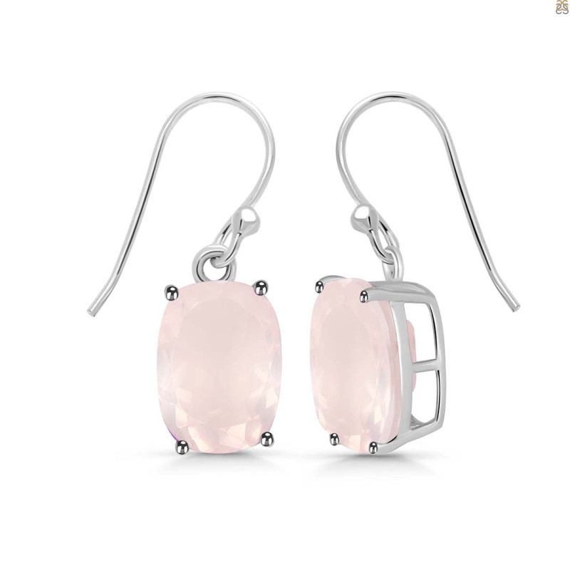Rose Quartz Earring